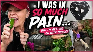 Thumbnail: Ouch 😫 painful symptoms and getting on with things x 