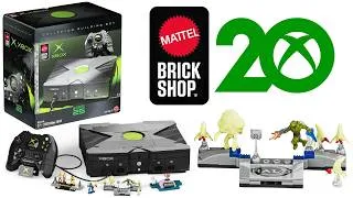 Thumbnail: Buildable Anniversary Xbox REVEALED - Mattel Brick Shop Halo