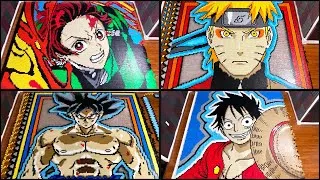 Thumbnail: Anime in 1,000,000 DOMINOES! Ultimate Compilation!