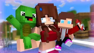 Thumbnail: MAIZEN : What happened to JJ and Mikey?! - Minecraft Animation JJ & Mikey