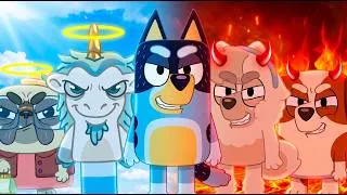 Thumbnail: Best VS Worst Bluey Villains