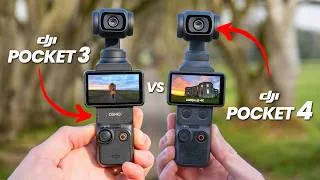 Thumbnail: DJI POCKET 4 vs Pocket 3 | EVERYTHING NEW!