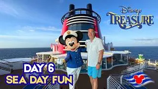 Thumbnail: Disney Treasure Sea Day | Plaza de Coco Dinner & Life Onboard