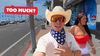 Thumbnail: HAPPY 4TH AMERICA! (A Dutch immigrant's honest reaction to Huntington Beach)