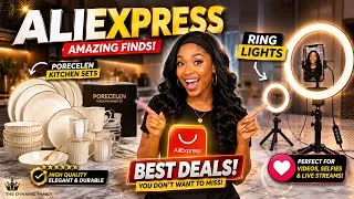 Thumbnail: I Found the BEST Kitchen & Home Deals on AliExpress! 🔥You Wont Believe the Quality.