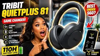 Thumbnail: TRIBIT QuietPlus 81 Review - Are These the BEST Budget Noise Cancelling Headphones ? 🎧🔥