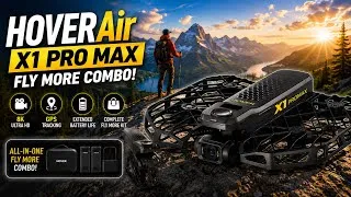 Thumbnail: HOVERAir X1 Pro Max Fly More Combo Review - The Best 4K AI Drone of 2026?