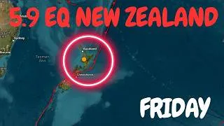 Thumbnail: 5.9 Earthquake North Island New Zealand.. Izu Trench activity. Friday report.