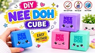 Thumbnail: Origami needon nice cube|DIY needoh cube squishy with paper|How to make needoh cube squishy|Squishy