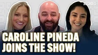 Thumbnail: Caroline Pineda Joins the Show! ND on NBC Sideline Reporter, Camp Ends, Shamrock Series | The Echoes