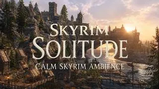 Thumbnail: Skyrim Solitude Ambience | Days & Nights in the Imperial City | Relaxing Music & Sounds