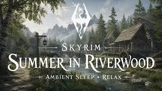 Thumbnail: Skyrim 4K Ambience — Summer in Riverwood | 3 Hours of Peaceful Fantasy Music & Nature Sounds