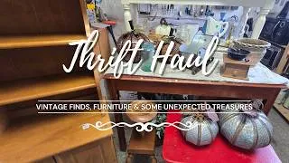 Thumbnail: Thrift Haul | Vintage Finds, Furniture & Some Unexpected Treasures