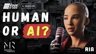 Thumbnail: I Interviewed a Live Humanoid Therapist... And She Blew My Mind! | RIA from Machani Robotics