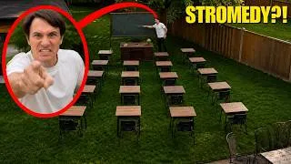 Thumbnail: if you see a CLASSROOM in your backyard, RUN FAST! (EVIL POSSESSION)