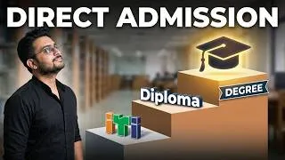 Thumbnail: Direct Degree Admission After ITI & Diploma! 🎓 (Don't Miss This Upgrade)