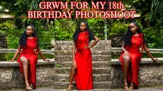 Thumbnail: Gia’s 18th birthday photoshoot ❤️|| Get ready with me ! 