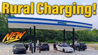 Thumbnail: Rural EV Charging Solved? Inside PowerUp America's first NEVI charging station!
