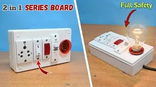 Thumbnail: 2 in 1 Series Testing Board | How to Make a Series Testing Board | Series Board Connection