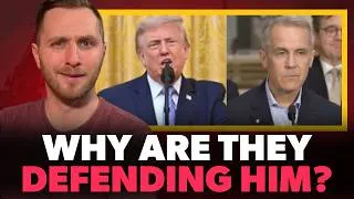 Thumbnail: "Here's What They're Hiding..." | Trump Calls Out Carney's Tariff Lie
