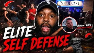 Thumbnail: AMERICAN REACTS TO @KnockoutAudit'S SELF DEFENSE TOTURIAL IN BURNLEY | BACK WITH A BANG!
