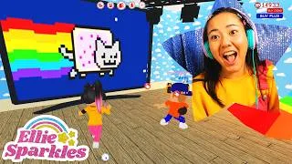 Thumbnail: Epic Roblox Movie Night Mystery! | The Ellie Sparkles Show - WildBrain | Full HD Episodes
