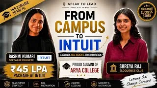Thumbnail: How She Landed a ₹45 LPA Offer at Intuit | Rashmi Kumari | Eloquence Club