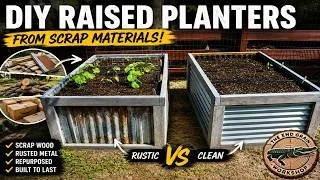 Thumbnail: DIY Raised Garden Planters From SCRAP Materials!