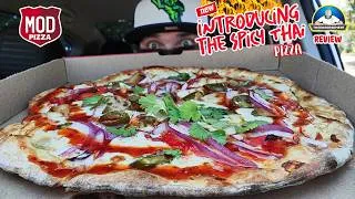 Thumbnail: MOD Pizza® Spicy Thai Pizza Review! 🔥🍕 | This One HIT! | theendorsement