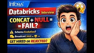 Thumbnail: Databricks Interview at Infosys 😱 | Real PySpark Questions Explained