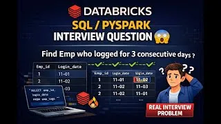Thumbnail: 10. 👉 KPMG Data Engineer Interview Question | Coding round KPMG| Consecutive Days Problem Explained
