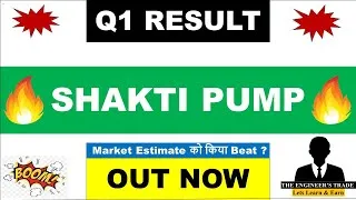 Thumbnail: Shakti Pumps Q1 Results 2027 | Shakti Pumps Results Today | Shakti Pump Share Latest News 