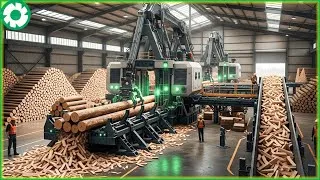Thumbnail: World's Fastest Firewood Processing Machine | Amazing Homemade Modern Heavy Machinery