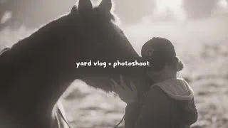 Thumbnail: a cheeky lil yard vlog + photoshoot