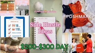 Thumbnail: Over 15 Side Hustles To Make Extra Money As An Entrepreneur $300 Day 🤑