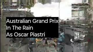 Thumbnail: Random Race in Australia in the rain as Oscar Piastri