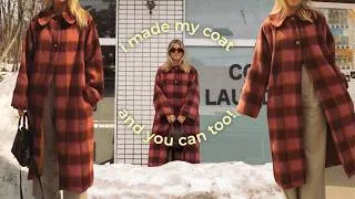 Thumbnail: DIY // cosy blanket coat (easy self drafting with lining!)