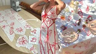 Thumbnail: DIY // Transforming a tablecloth into a dress