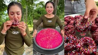 Thumbnail: Amazing cooking cake dep fry donuts with sauce recipe