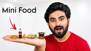 Thumbnail: Tiny Food Cooking Challenge | क्या इतना छोटा खाना बन पाएगा ? 😱