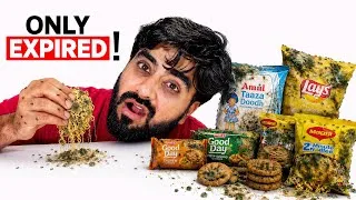 Thumbnail: Eating Only Expired Food For 24 Hours - Biggest Mistake 😨