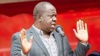 Thumbnail: Matiang'i usichukue chama ya Uhuru uende kuiharibu huko,hapa Mlima haina vita.- Sen Karungo Thang'wa
