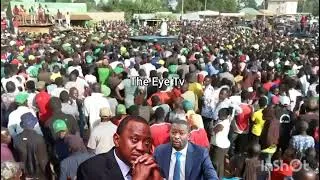 Thumbnail: "Sponsor anahangaisha hawa vijana awapatii pesa ya Petrol,huyo mtu ni bilionaire."Pres Ruto to Uhuru
