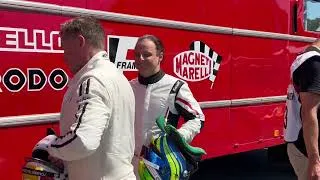 Thumbnail: Felipe Massa reunited with F2008 Ferrari F1 car | Goodwood FOS