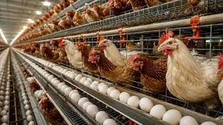 Thumbnail: Inside a MASSIVE Chicken & Egg Farm | Hatchery to Store (Full Process USA)