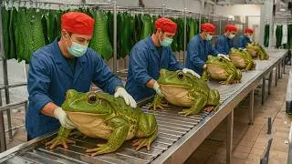 Thumbnail: Inside the Frog Leather Factory-How Exotic Skins Become Luxury Items (Full Process) Million Dollar??