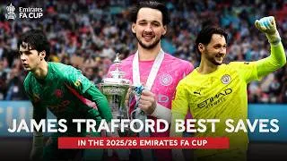 Thumbnail: Manchester City's GIANT in goal 🧤 | James Trafford's Best Saves | Emirates FA Cup 2025/26