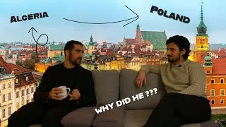 Thumbnail: He came to Poland from Algeria, but Why ?? | Listen to his story