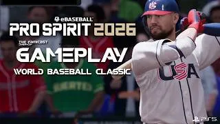 Thumbnail: eBaseball Pro Spirit 2026 | World Baseball Classic Gameplay | PS5