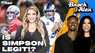 Thumbnail: Can Rams Fans Actually Trust Rookie QB Ty Simpson? | Brock & Alex
